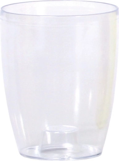 Bloempot COUBI Orchid 16 cm transparant wit