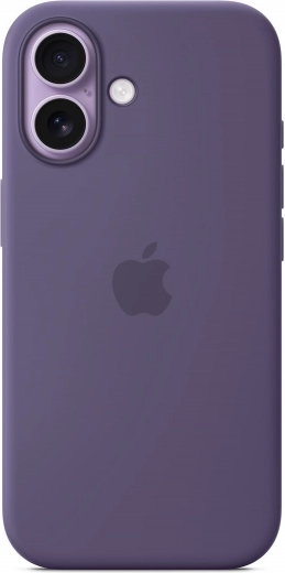 Silicone Case with MagSafe for iPhone 17 – Milky Purple