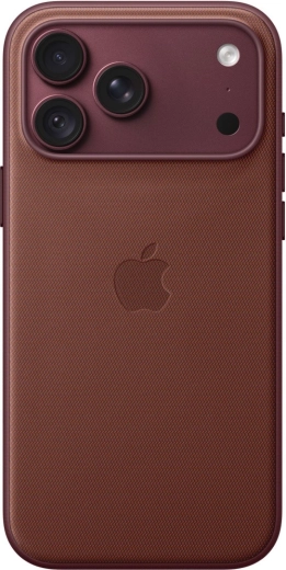 Coque Apple TechWoven avec MagSafe pour iPhone 18 Pro Max – rouge bordeaux