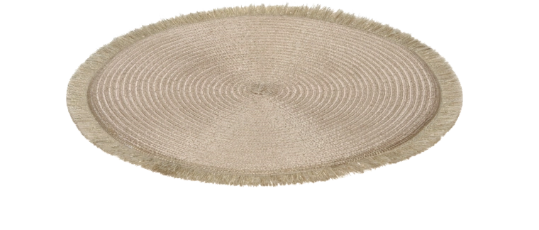 Gold Round Table Mat 35 cm