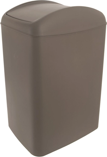 Abfalleimer UH Waste mit Schwingdeckel 10 l braun