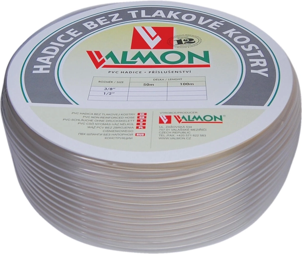 Transparante PVC-slang 6,4 mm – 100 m