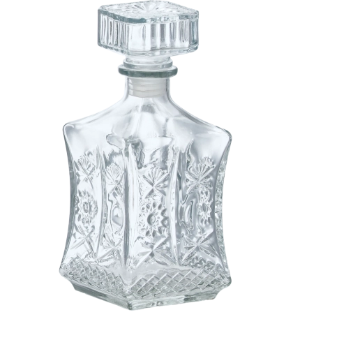 Carafe en verre avec bouchon étanche 730 ml