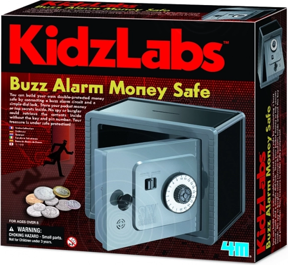 KidzLabs Coffre-fort avec Buzzer et Cadenas à Code