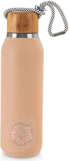 Stainless Steel Thermos Flask, Pink, 580 ml