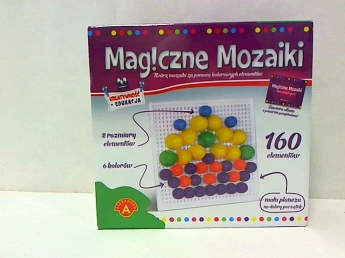 Magic Mosaics – creative and educational set (160 pcs)
