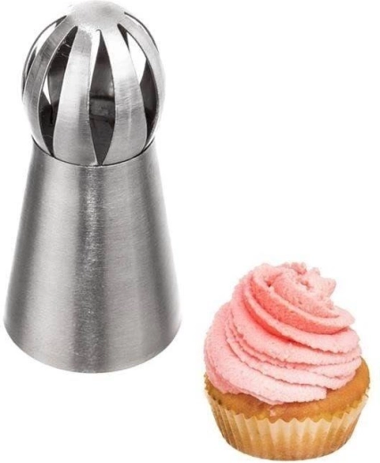 Douille de pâtisserie twist en acier inoxydable