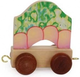 Small Foot wagon alphabétique – corps de dragon