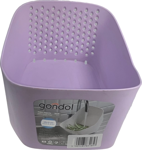 Hoekvergiet met kom 3,7 l paars