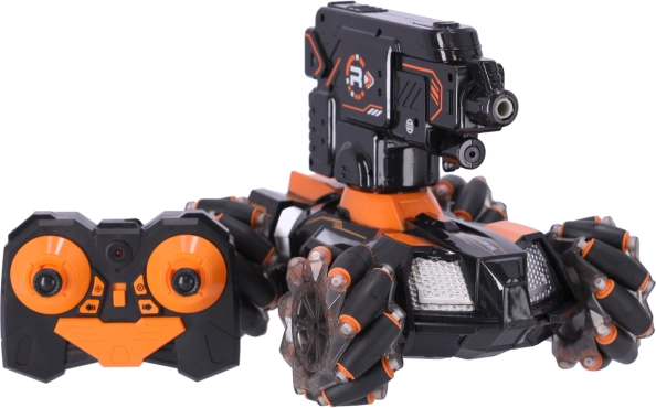 Voiture RC avec tir de billes d’eau – Orange