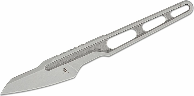 Kizer Scuttler – volledig metalen vast mes 5,2 cm met Kydex schede