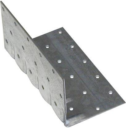Équerre de construction 40 × 120 × 120 mm, acier galvanisé