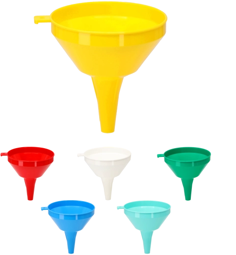 Kunststof trechter 16 cm voor voedingsmiddelen