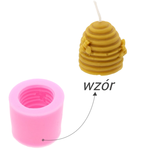Silicone Candle Mold – Beehive