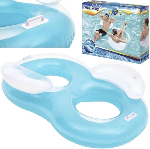 Opblaasbare dubbele zwembadstoel Bestway