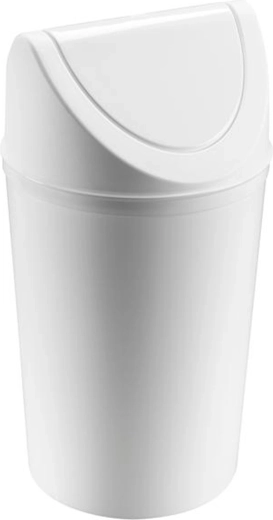 Plastic trash bin 23 l with lid