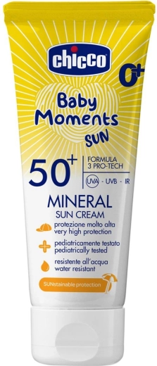 Chicco minerale zonnebrandcrème voor kinderen SPF 50+ 75 ml