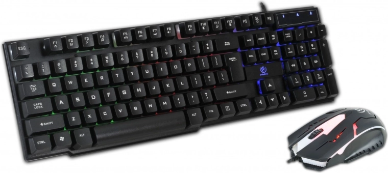 Gaming Wired Keyboard and Mouse REBELTEC OPPRESSOR