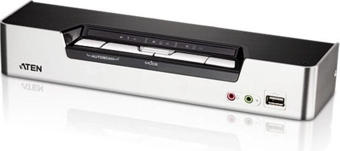 4-port HDMI USB 2.0 KVMP switch with audio