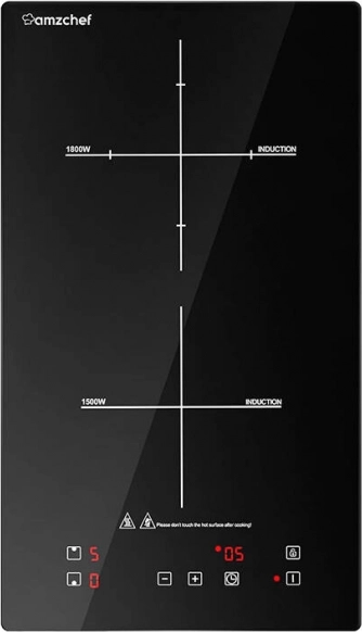 Table de cuisson à induction double AMZCHEF