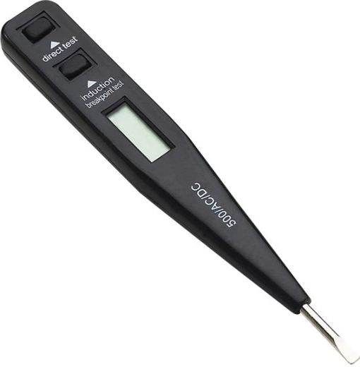Solight spanningstester met LCD 12–230 V