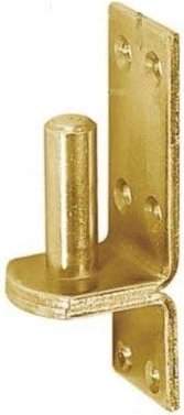 Support de pivot 16 × 11 mm en acier galvanisé