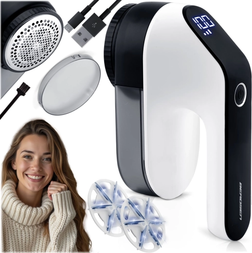 Elektrische pluizenverwijderaar met LCD BERDSEN