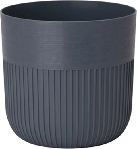 Cache-pot LUCA Ø 19 cm anthracite