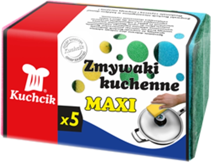 Éponges de cuisine Kuchcik Maxi – lot de 5 pièces