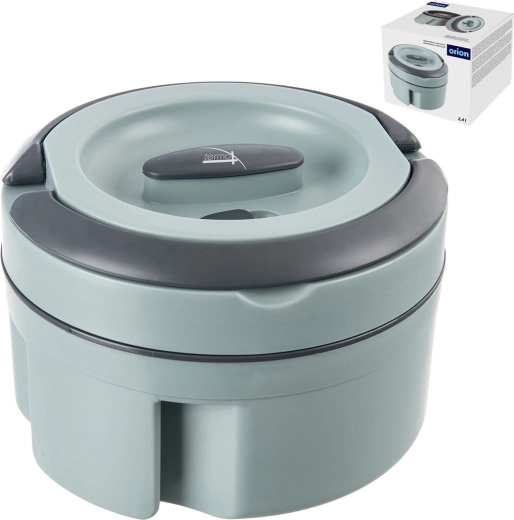 Steel thermal food carrier 2.4 l