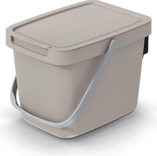 Prullenbak Systema Q Collect 6 l lichtbruin