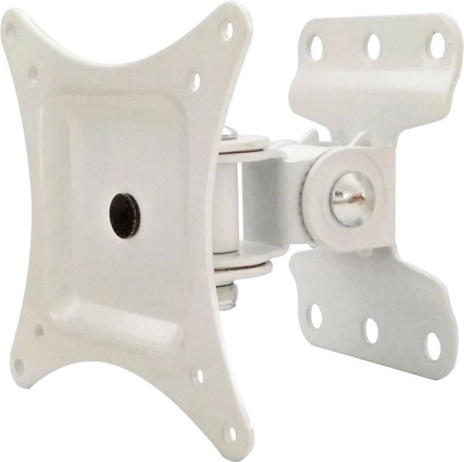 Wall Mount for TV 13–30" with Full Adjustment, White