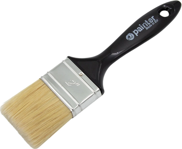 Flat brush 2″ with plastic handle