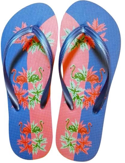 Dames slippers met flamingo-motief TORO, maat 36