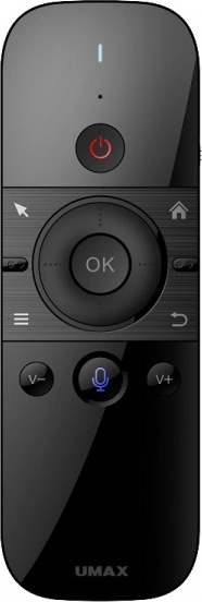 Umax Air Mouse M1 draadloze afstandsbediening met toetsenbord en spraakbesturing