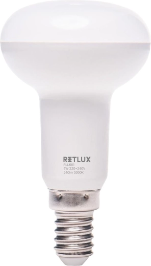 Ampoule LED réflecteur RETLUX R50 E14 4 W blanc chaud