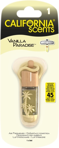 Désodorisant suspendu CALIFORNIA SCENTS Vanilla Paradise