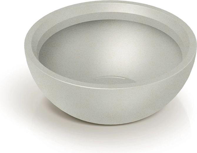 Plantenpot Molio Bowl 60 cm zandkleur