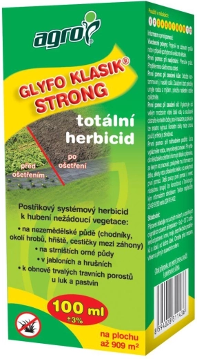 Agro Glyfo Classic Strong total herbicide 100 ml
