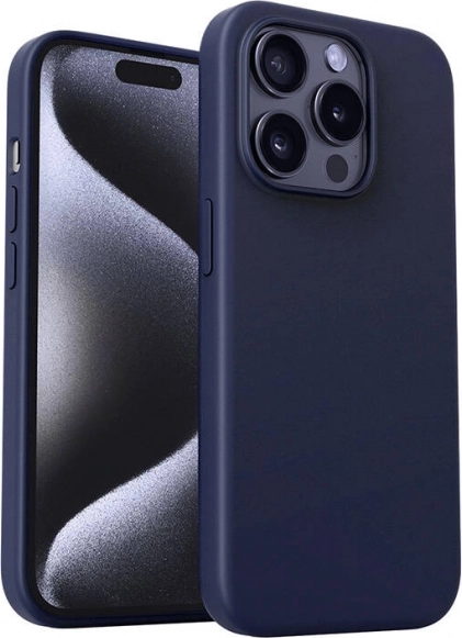 Aukey PC-GJ10C case for iPhone 15 Pro (storm blue)