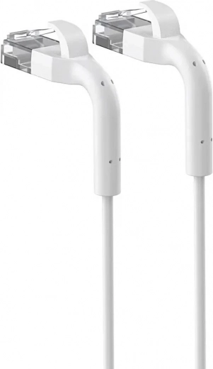 Patchcord Extralink Cat.6a U/FTP 1Gbps copper network cable 3m white