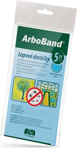 Kleefplaat ArboBand blauw (5 stuks)