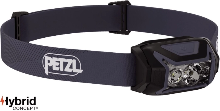 Hoofdlamp PETZL Actik, zwart, 450 lm