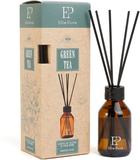 Dr. Marcus Ellie geurstokjes luchtverfrisser groene thee 80 ml