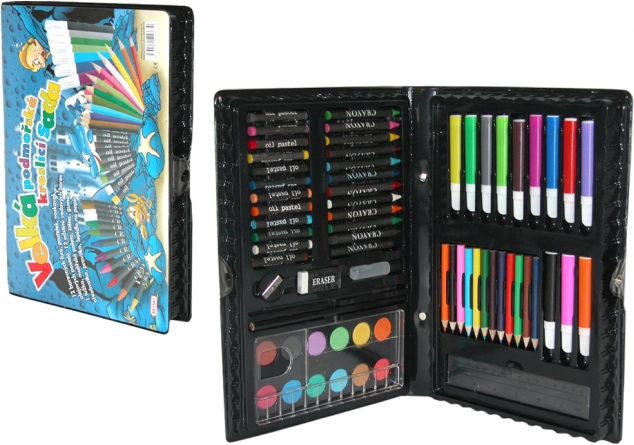 Kunstkoffer 67-delig – zeemotief