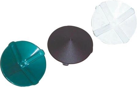 Plastic Cap for Fence Post 80 mm, Brown