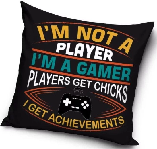Housse de coussin Gamer