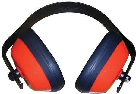 Protective earmuffs with SNR 21 dB attenuation – yellow