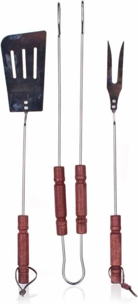 Ensemble d’ustensiles de barbecue en 3 pièces