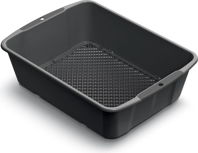 RESPANA Garden Sieve, plastic, black